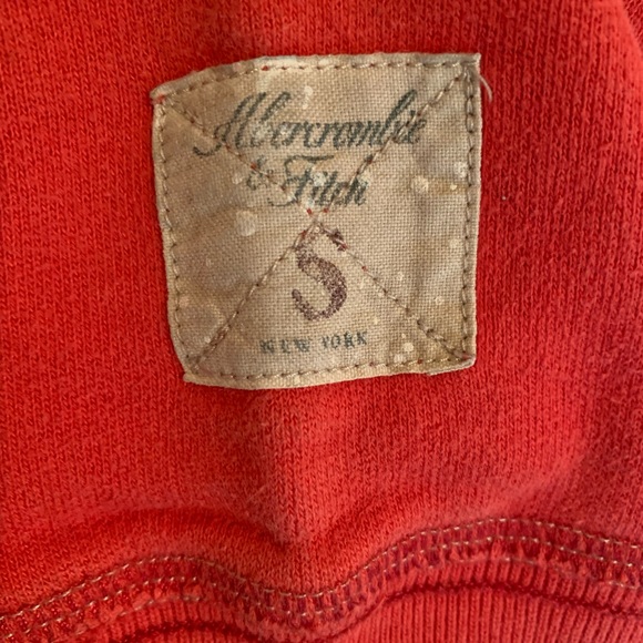 Vintage Abercrombie Sweatshirt. Small. Red color. - Picture 2 of 4